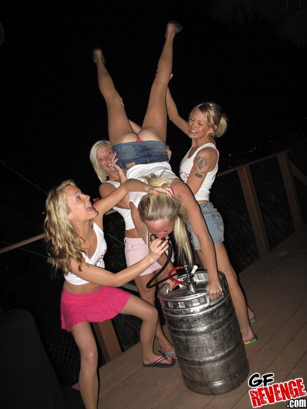 ; Blonde Group Sex Lesbian Party 