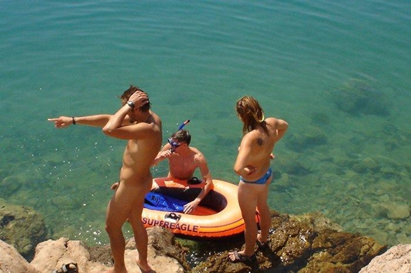 Nude and Beach - Blondes On The Beach; Amateur Beach 