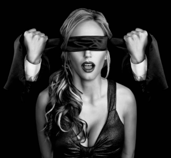 Blindfolded; Blonde 