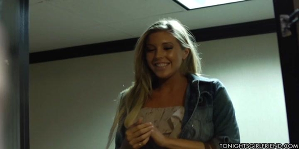 Samantha Saint Getting Paid For Giving Blowjob And Hardcore Sex; Big Dick Big Tits Blonde Pornstar Reality 