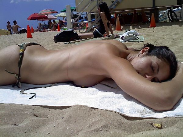 Adrianne Curry bikini topless photo; Celebrity 