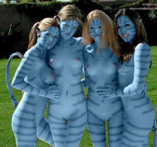 ...; Avatar Body Paint Funny 