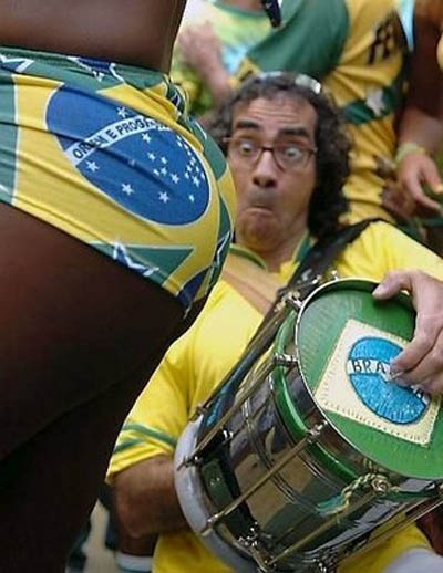 Brazil can be a little overwhelming!; Ass Babe Latina 
