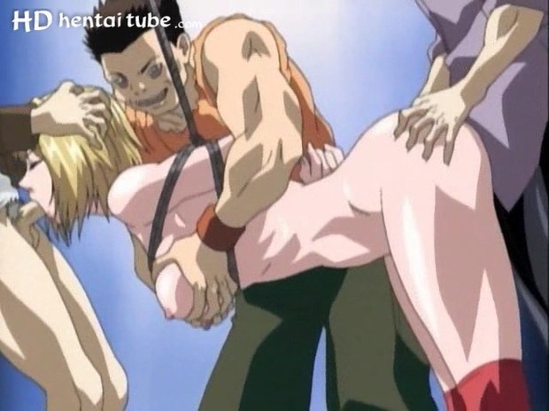 ...; Blonde Threesome 