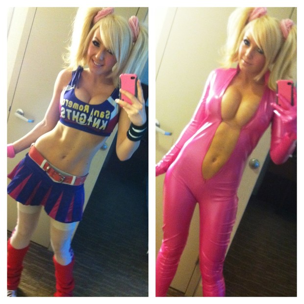 ...; Babe Blonde Cosplay Non Nude 