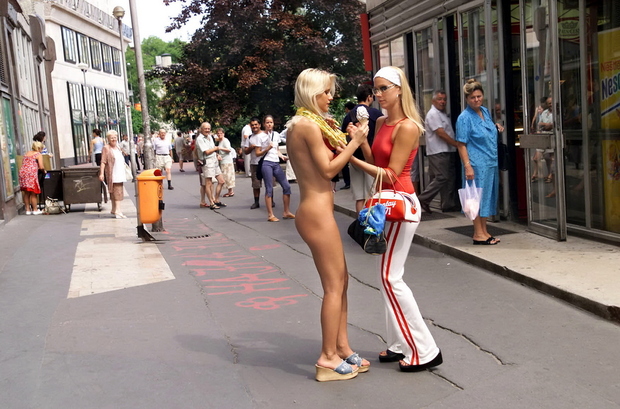 ...; Blonde Hot In Public Public Sex 